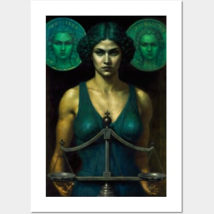 Libra - The Seventh Sign of the Zodiac - The Scales Posters and Art